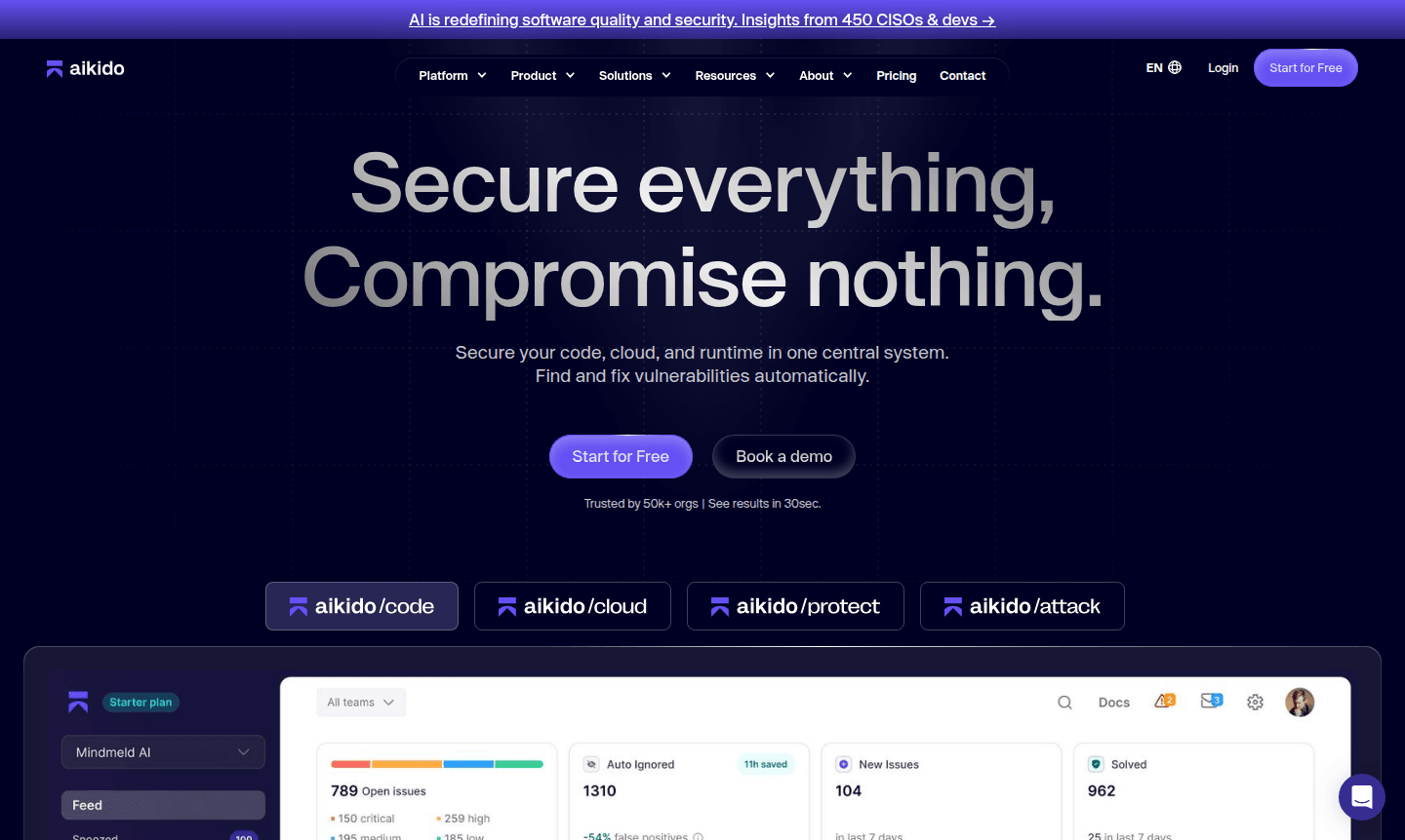 Aikido security platform thumbnail