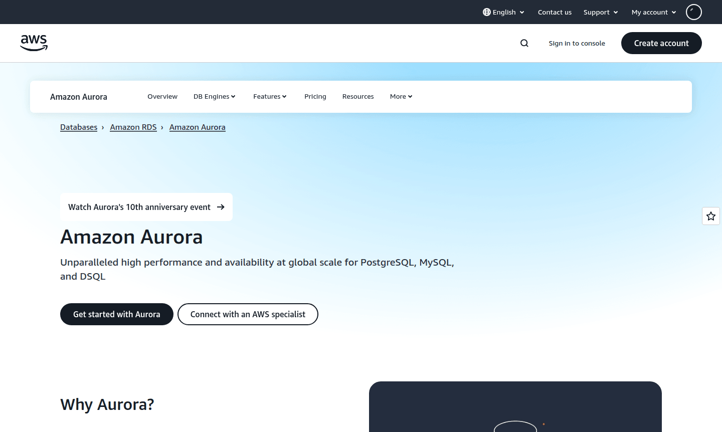 Amazon Aurora thumbnail image