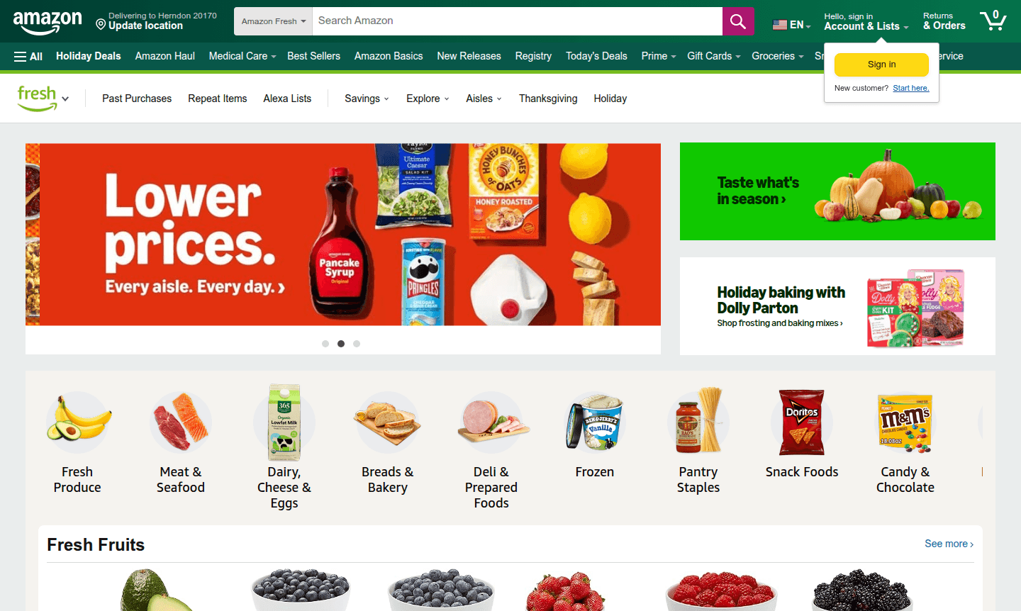 Amazon Fresh thumbnail