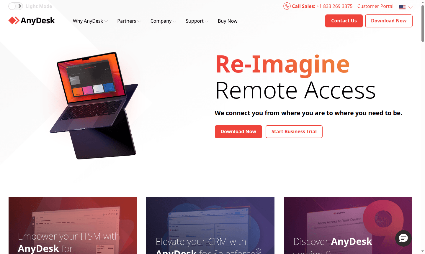AnyDesk application interface