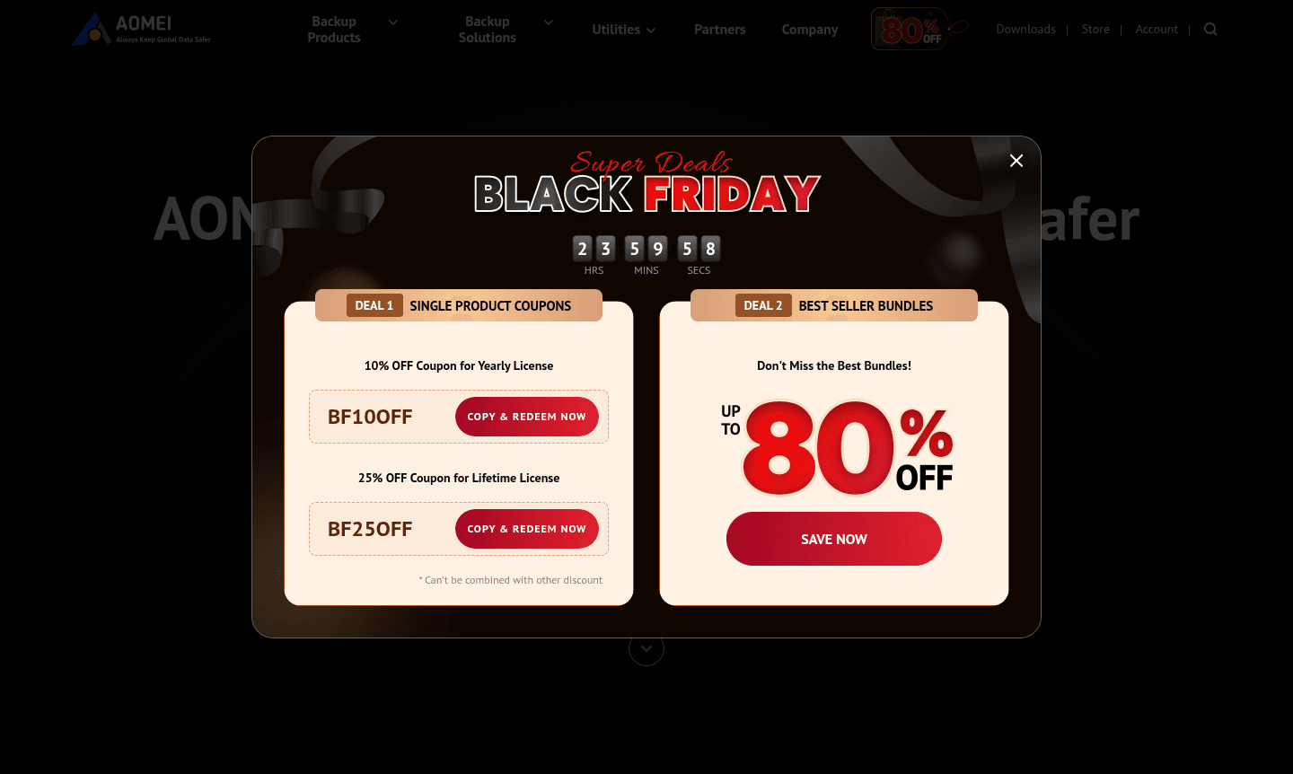 Thumbnail image for AOMEI Partition Assistant