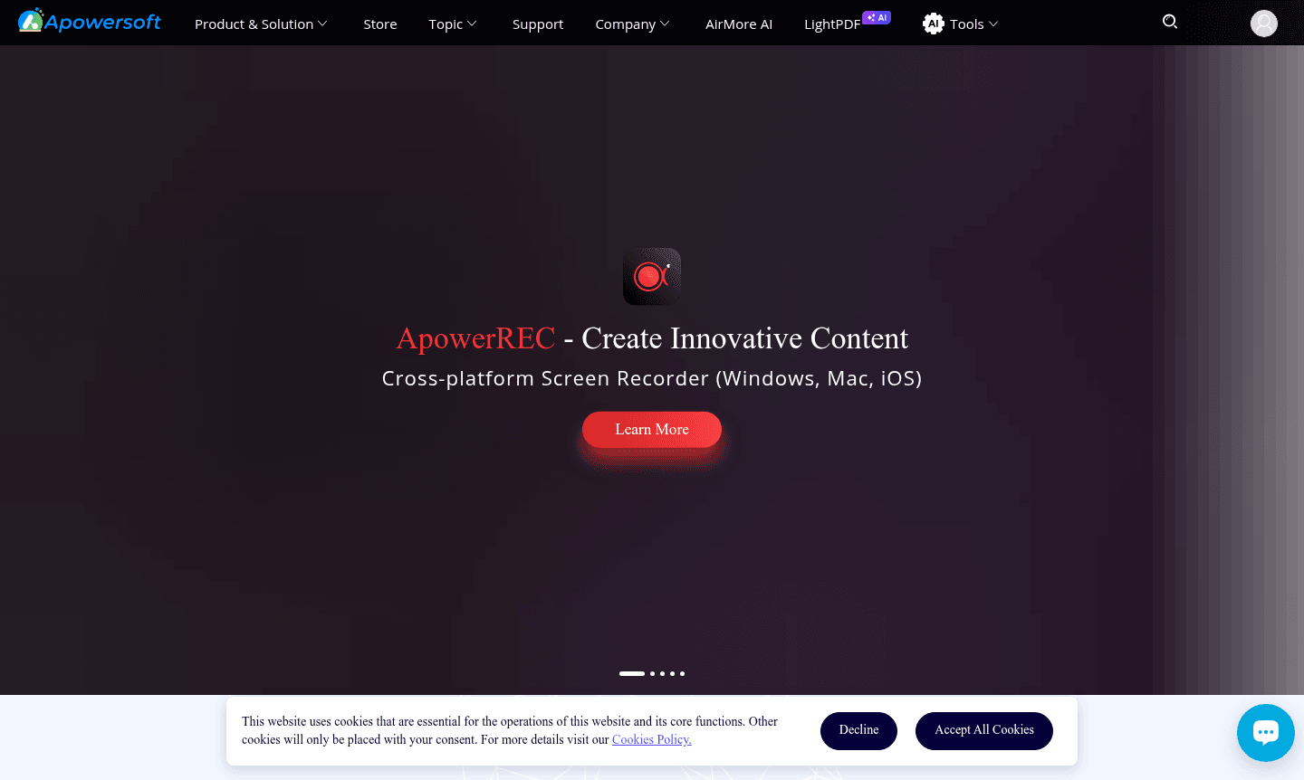 Apowersoft tool interface preview