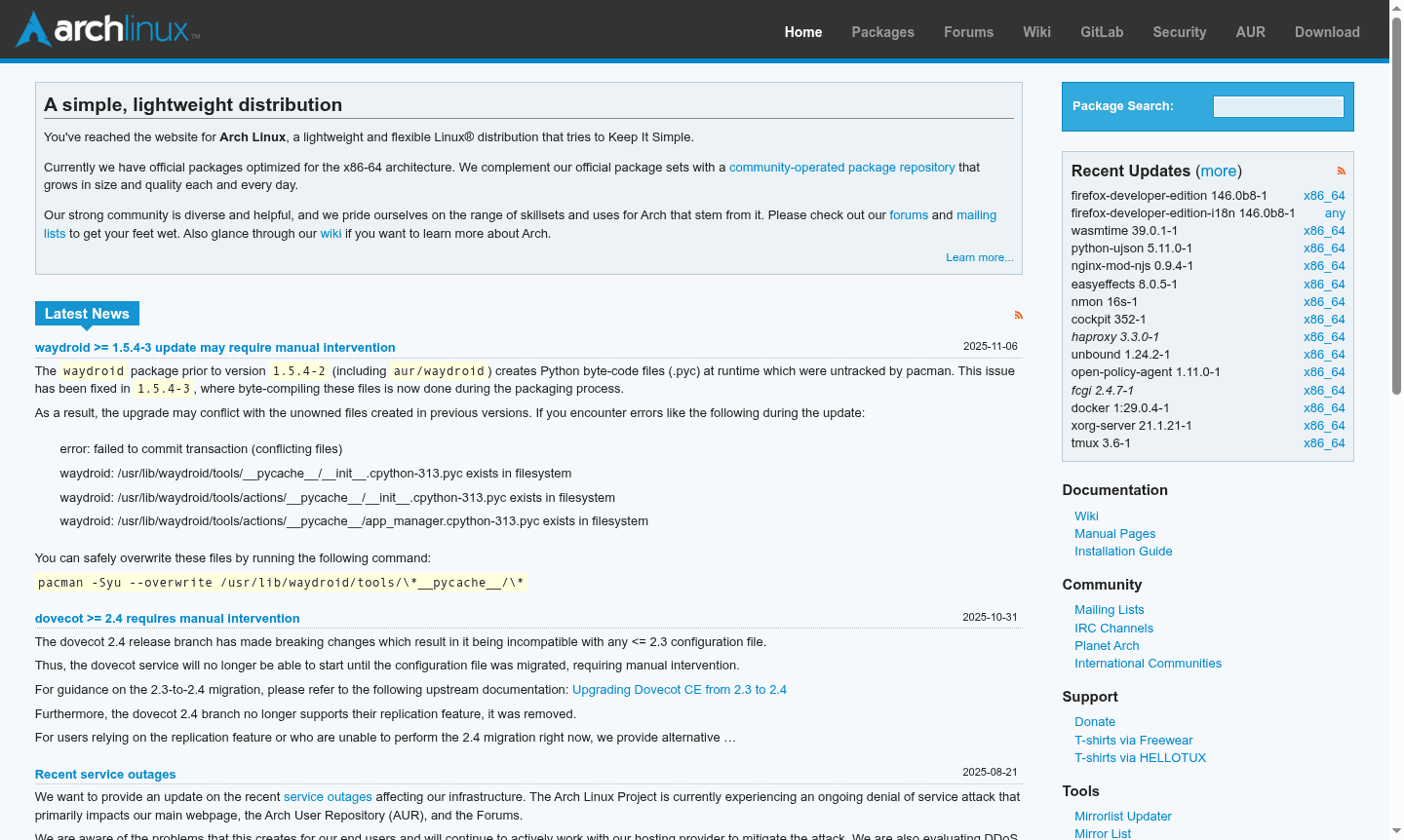 Arch Linux thumbnail