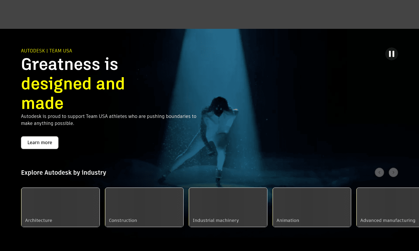 AutoCAD design interface