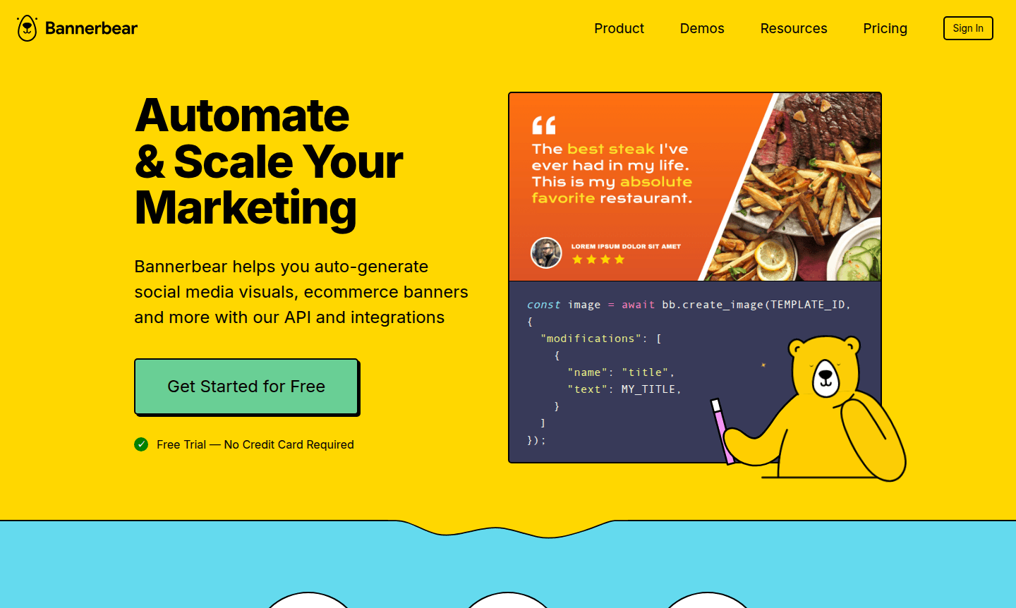 Bannerbear tool thumbnail