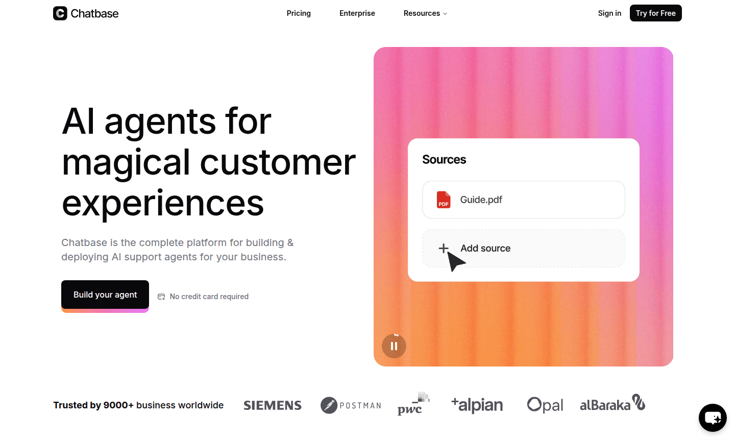 Chatbase platform thumbnail