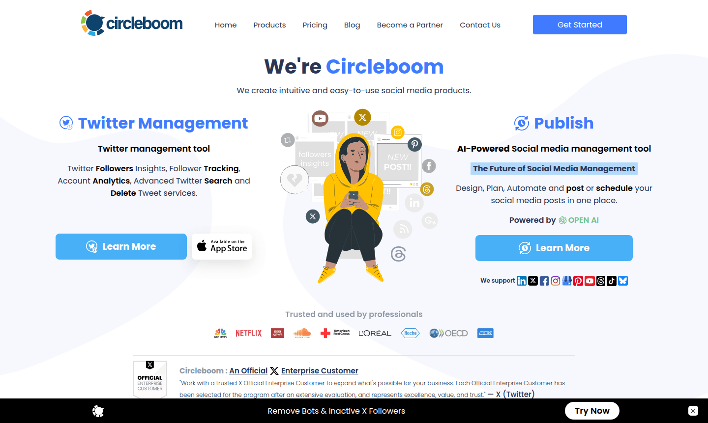 Circleboom dashboard preview