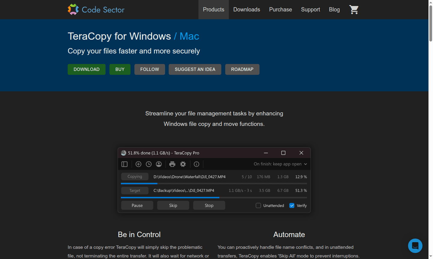 TeraCopy thumbnail image