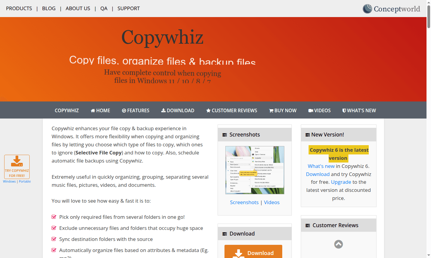 Copywhiz software thumbnail
