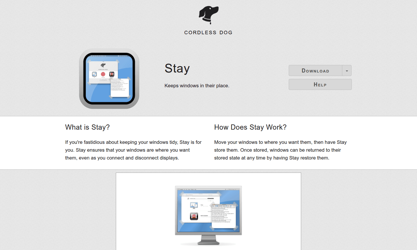 Stay application thumbnail