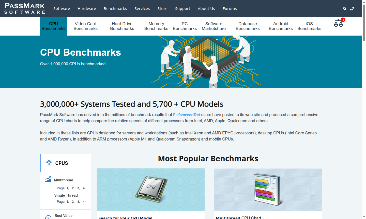 CPU Benchmark thumbnail