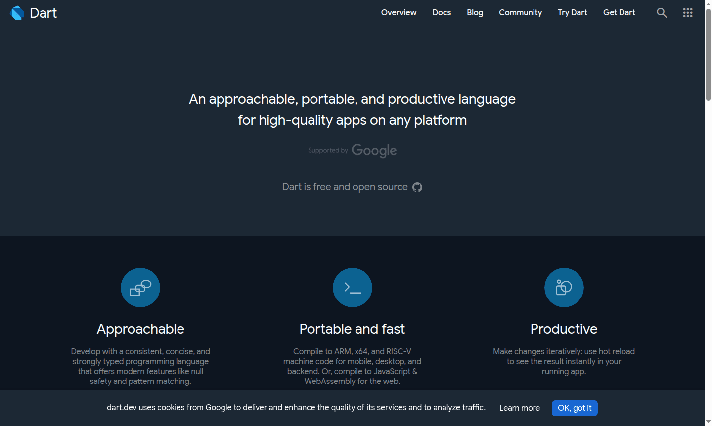 Dart development environment thumbnail