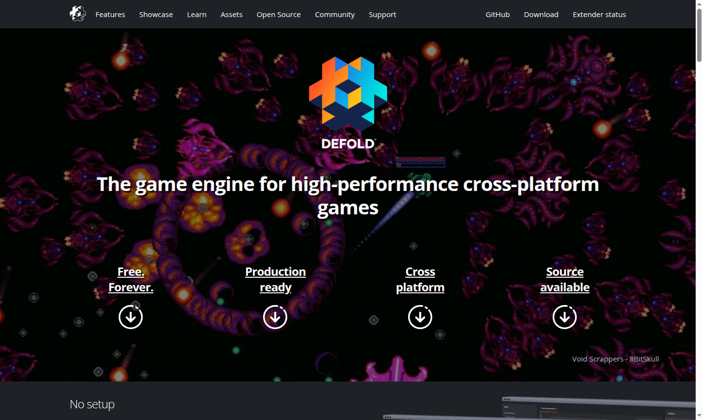 Defold editor thumbnail