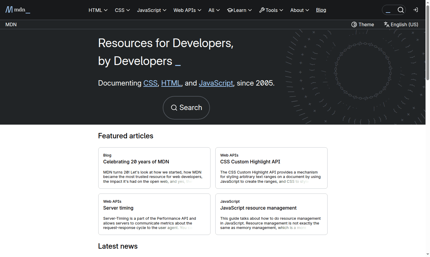 MDN Web Docs thumbnail