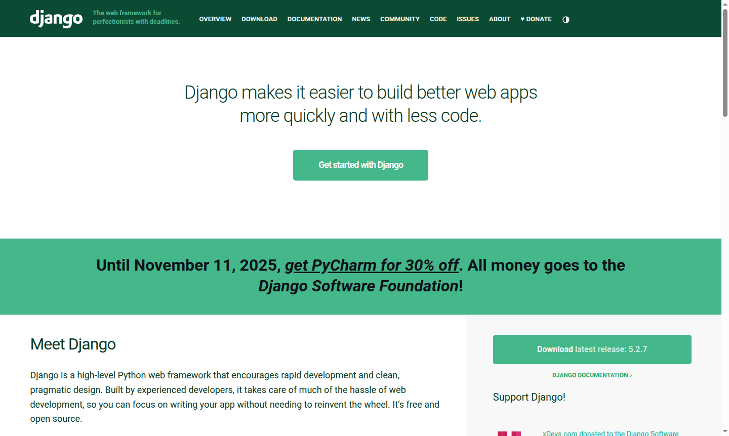 Django web framework thumbnail