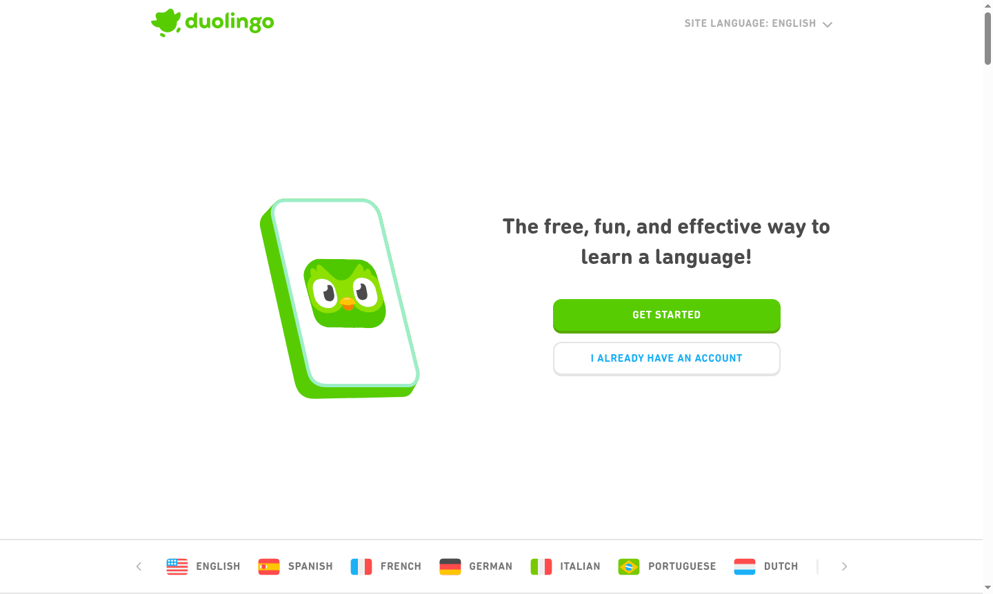 Duolingo app thumbnail