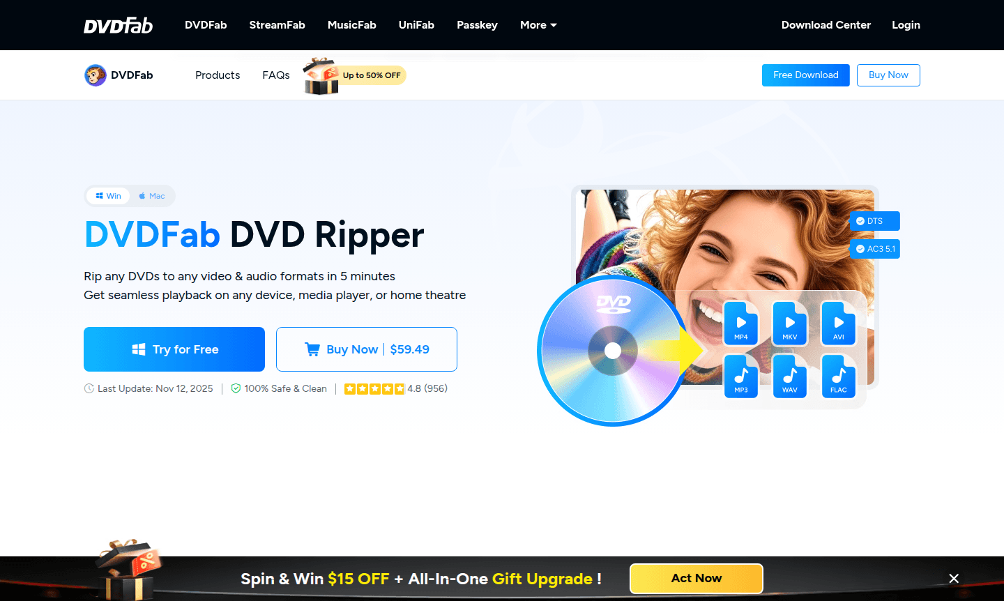 DVDFab DVD Ripper thumbnail