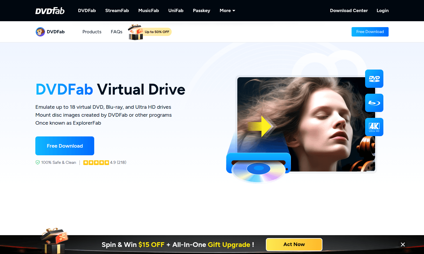 DVDFab Virtual Drive thumbnail