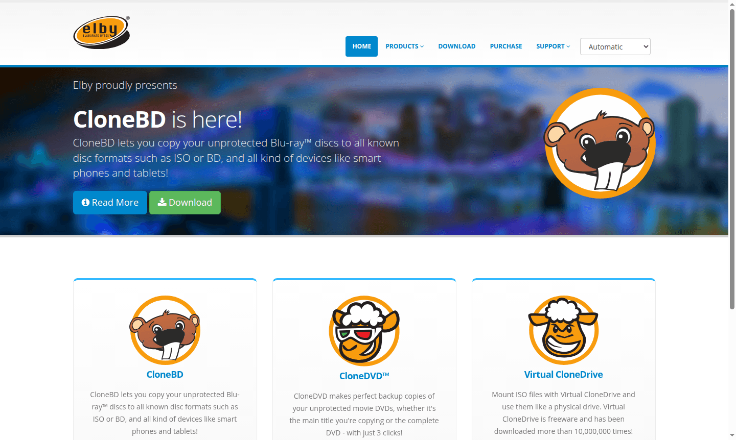 Virtual CloneDrive application interface