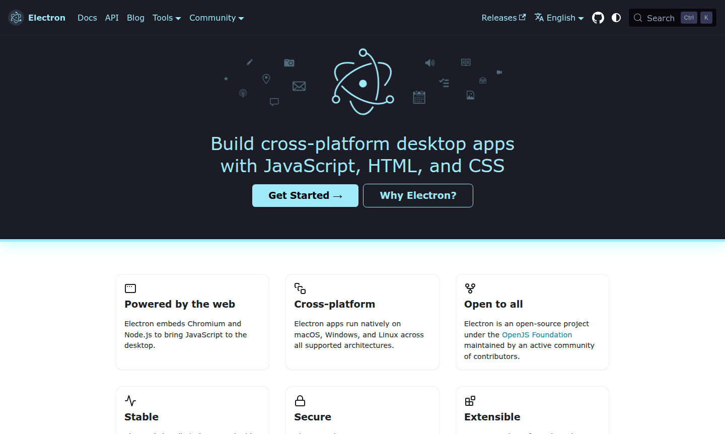 Electron framework thumbnail