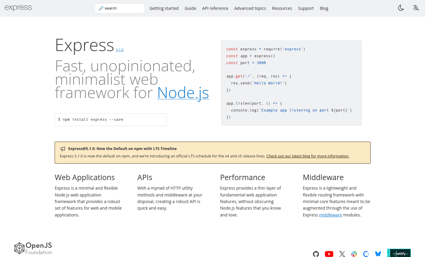 Express.js thumbnail image