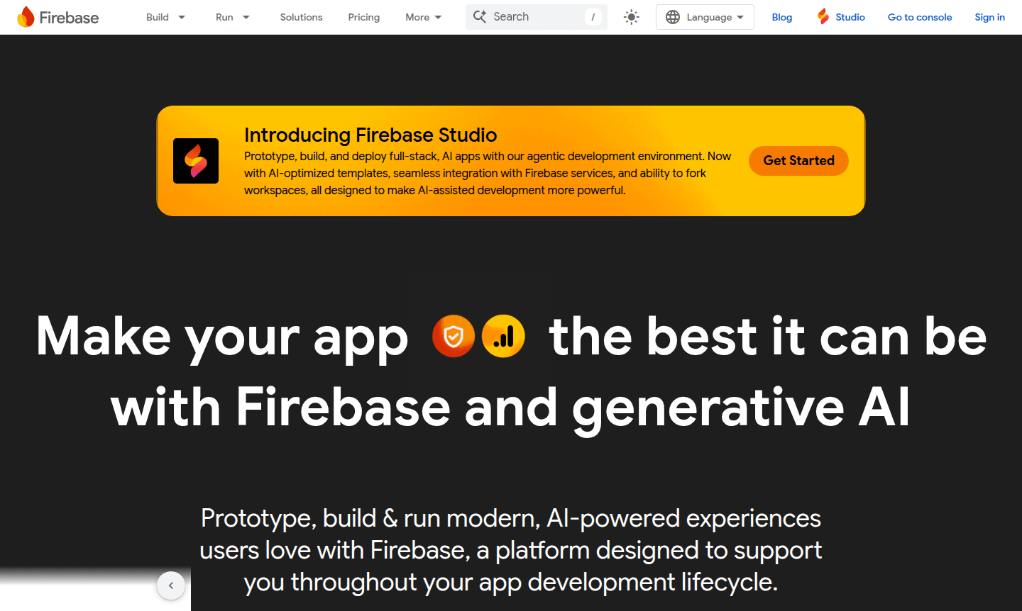 Firebase Studio thumbnail image