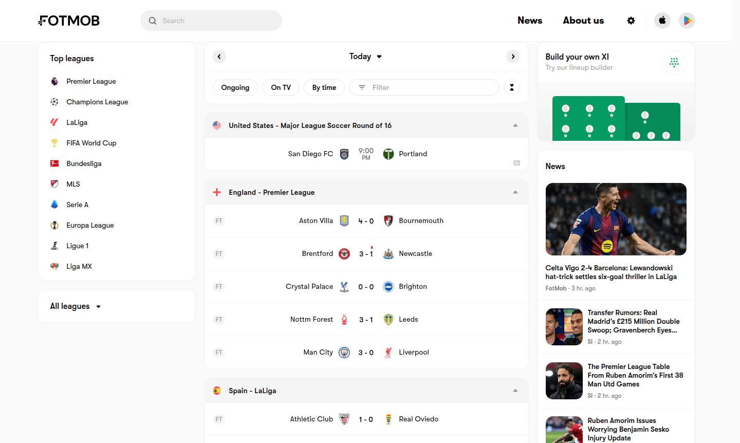 FotMob app thumbnail