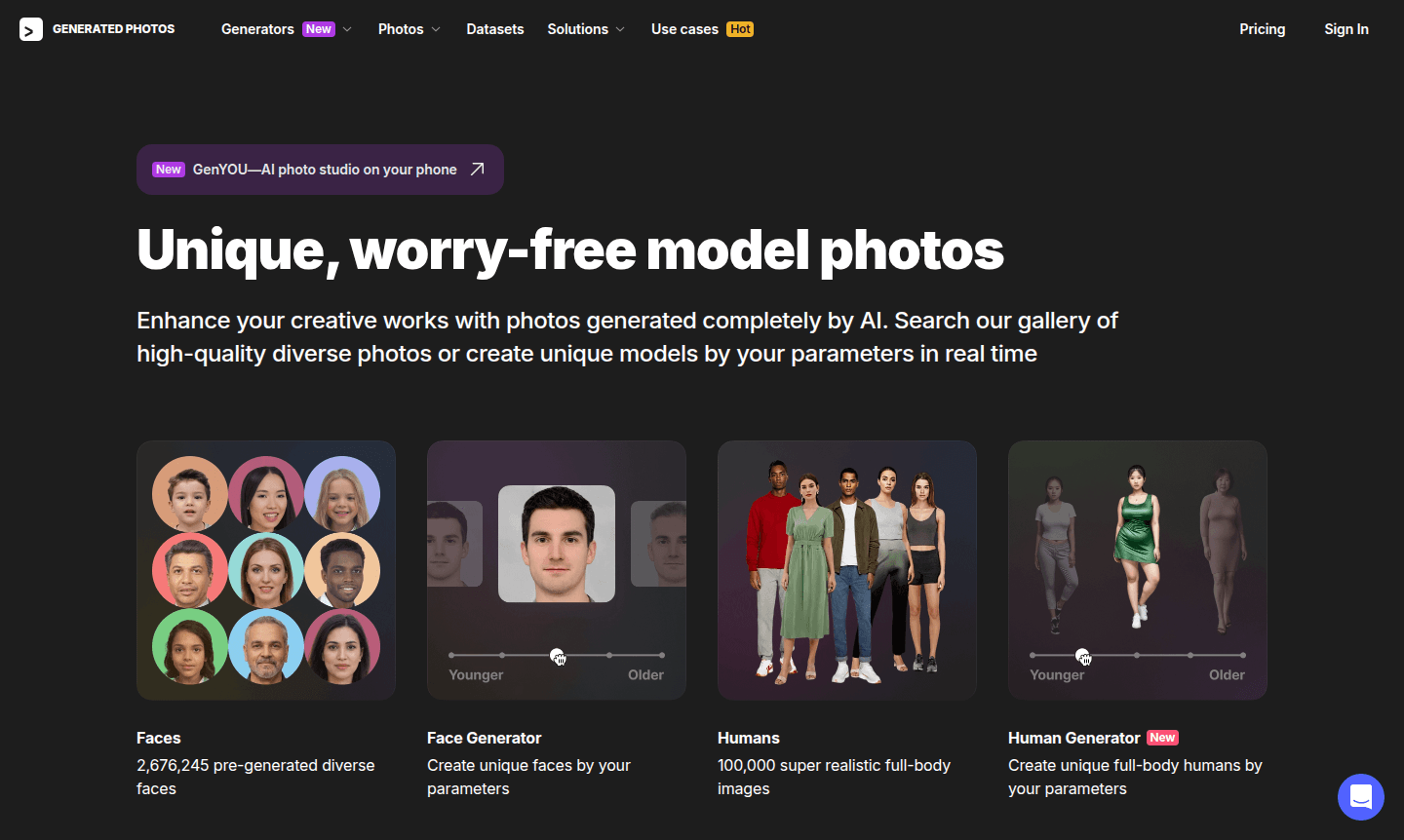 GenYOU AI tool thumbnail image