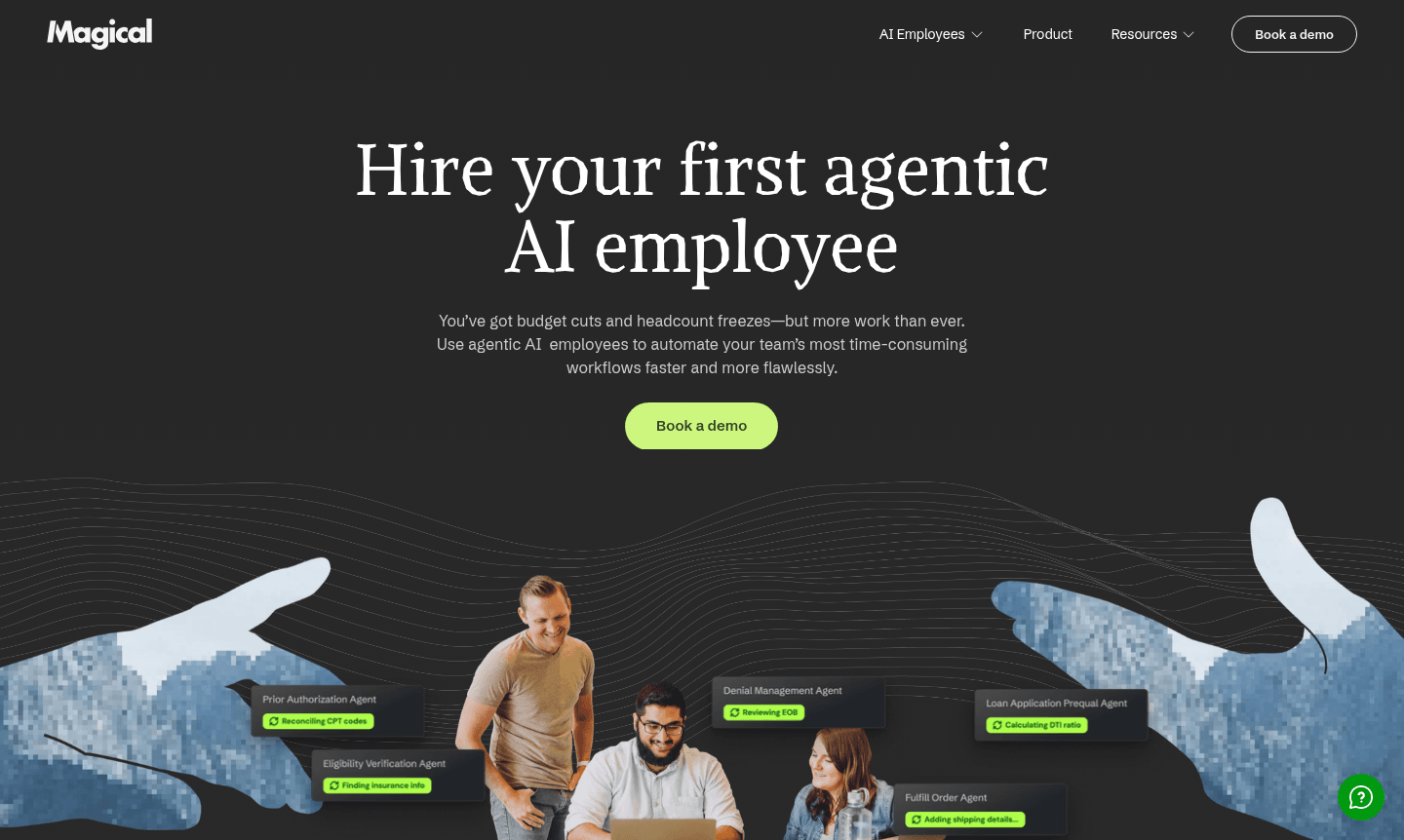 Magical tool thumbnail image showcasing AI automation features