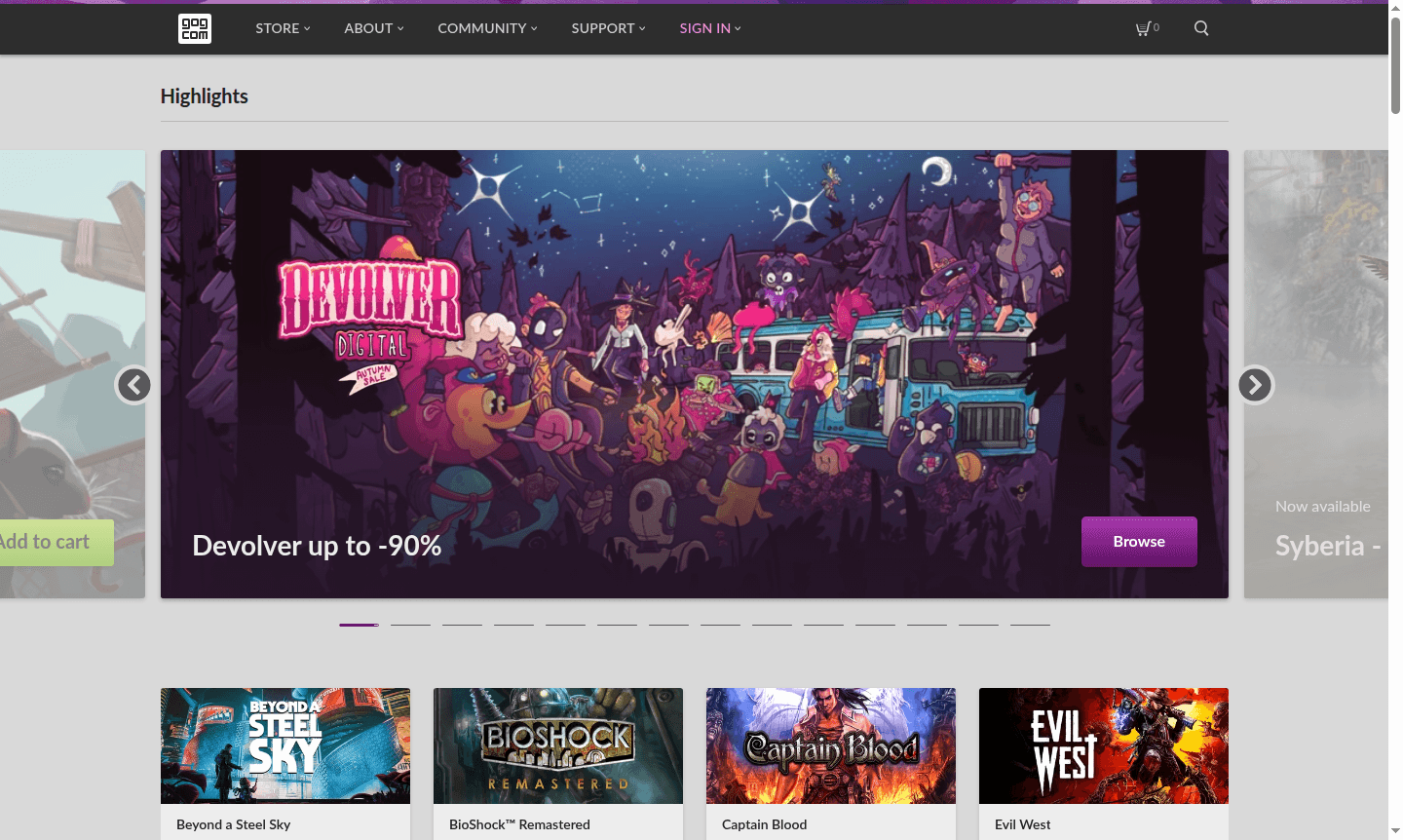 GOG.com storefront thumbnail