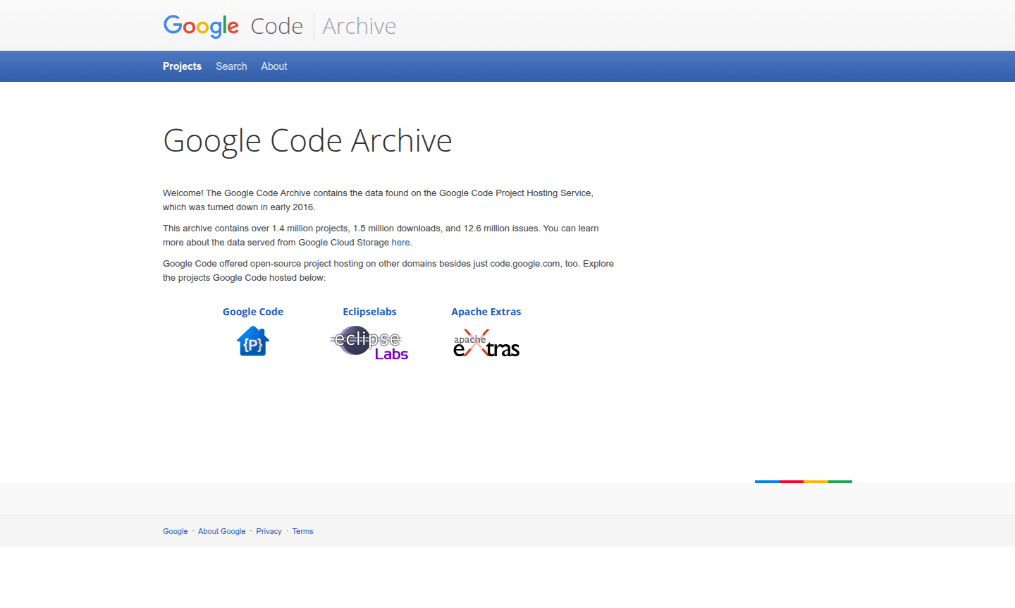 Google Code Archive thumbnail image