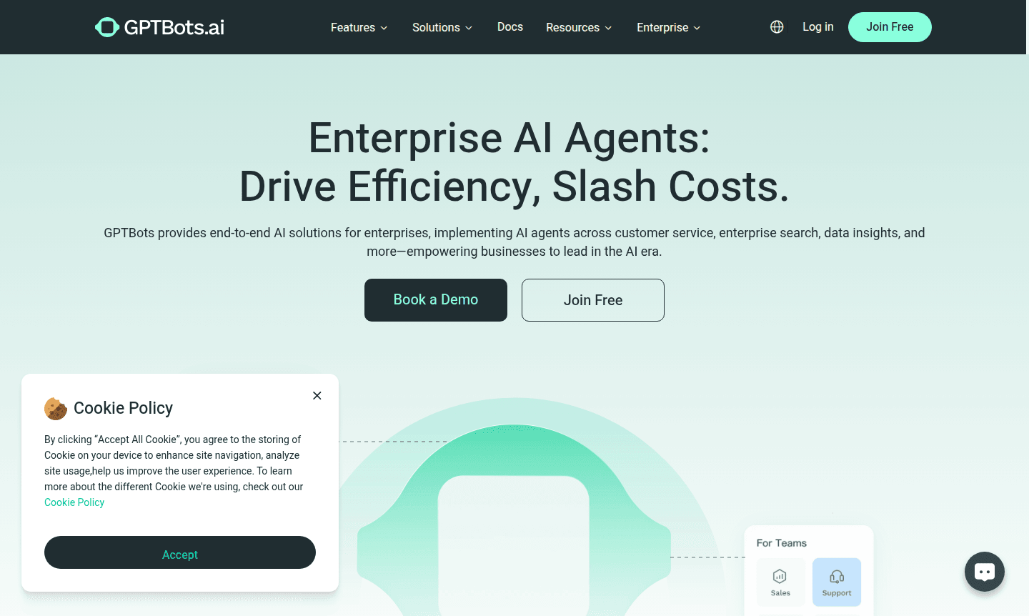 GPTBots platform thumbnail