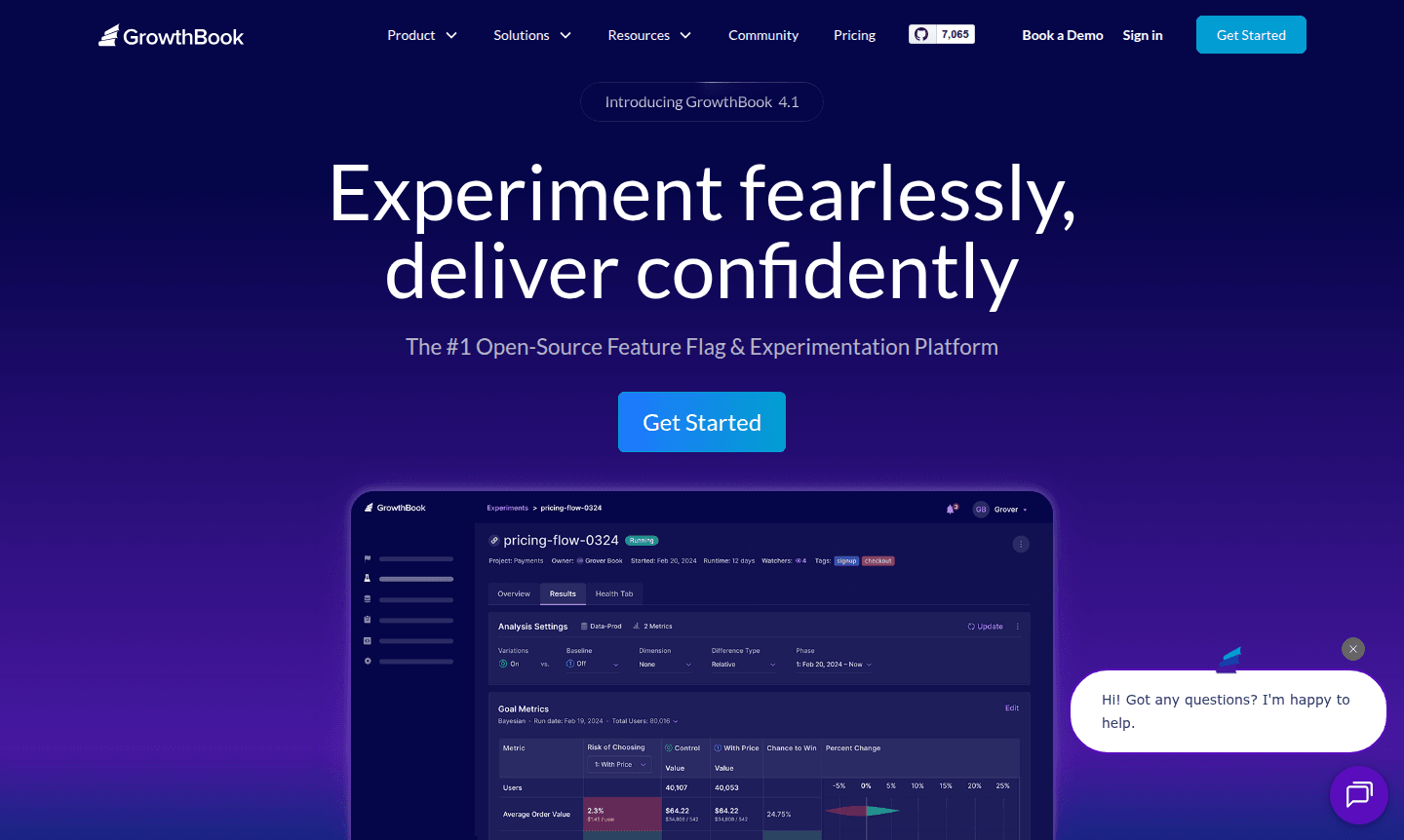GrowthBook platform interface thumbnail