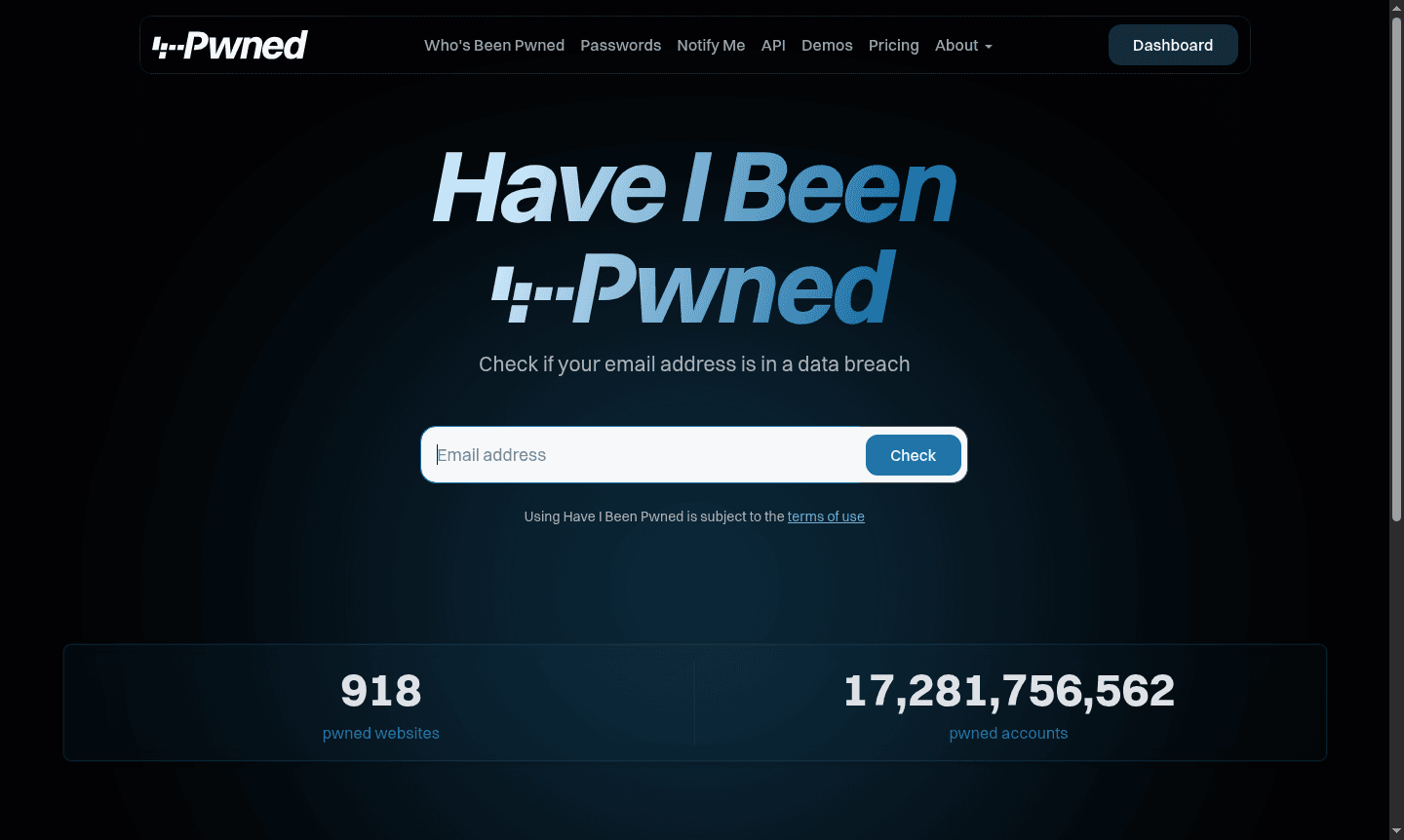 Have I Been Pwned thumbnail