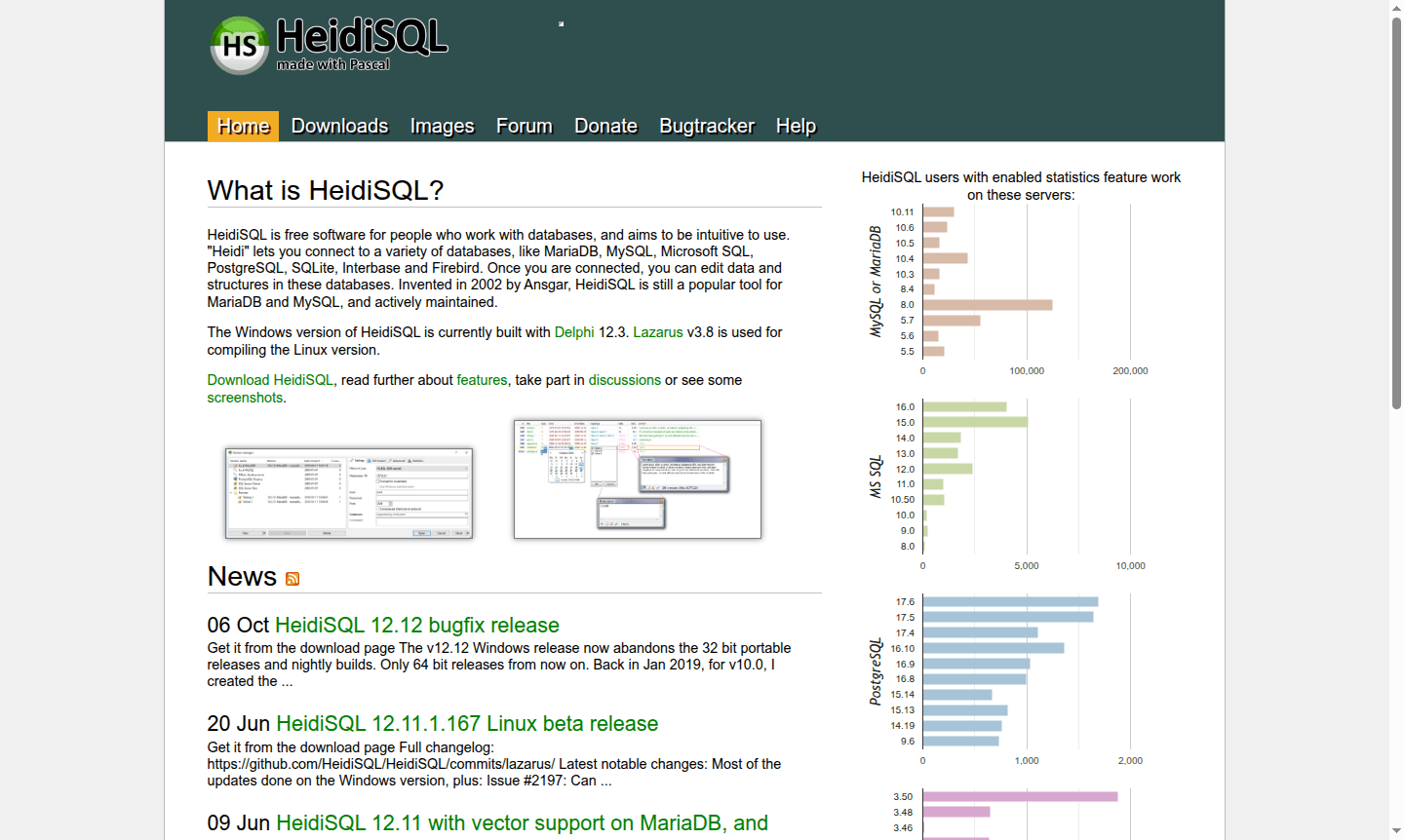 HeidiSQL interface screenshot