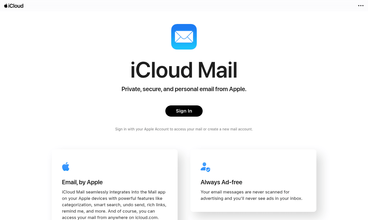 iCloud Mail thumbnail