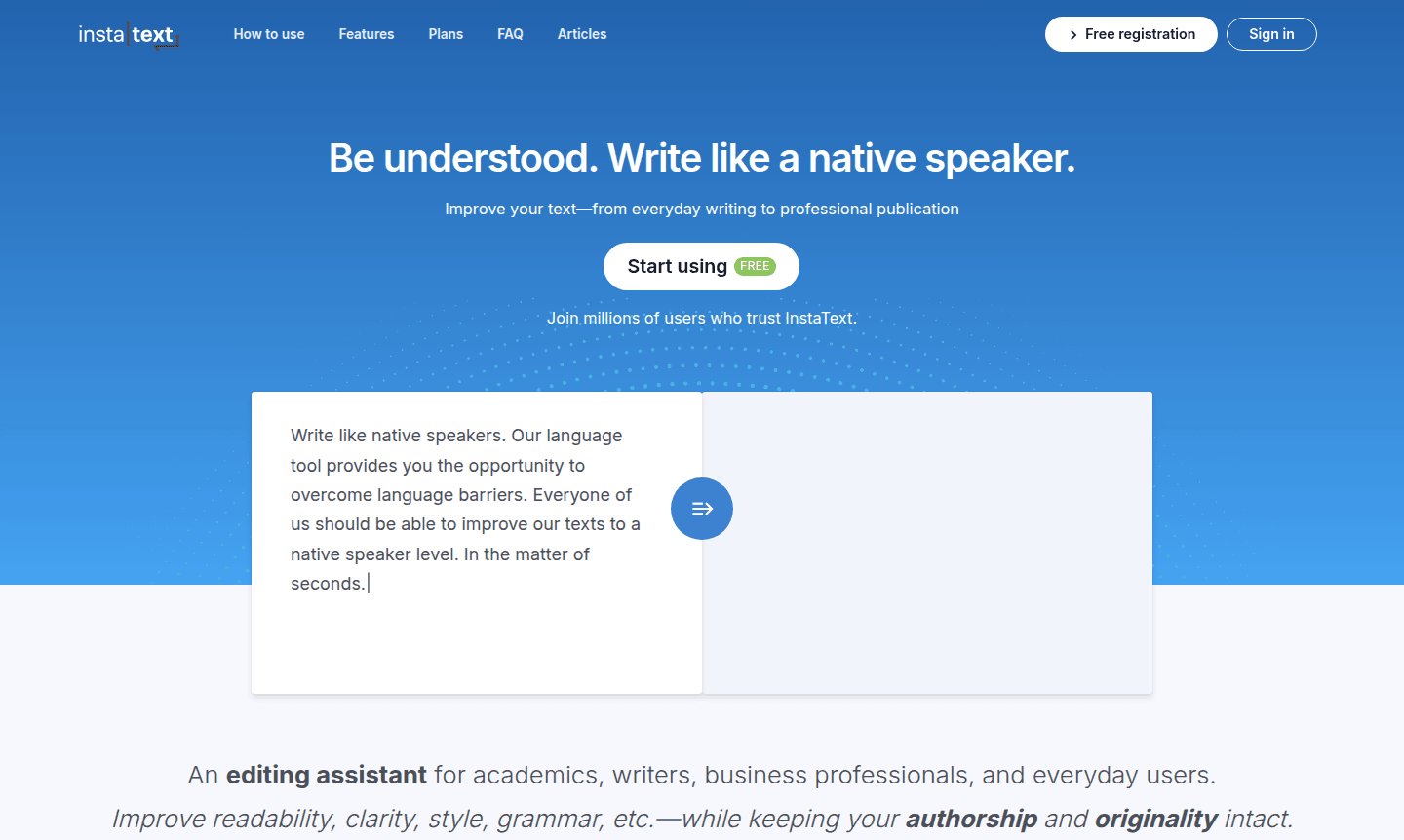 InstaText application thumbnail