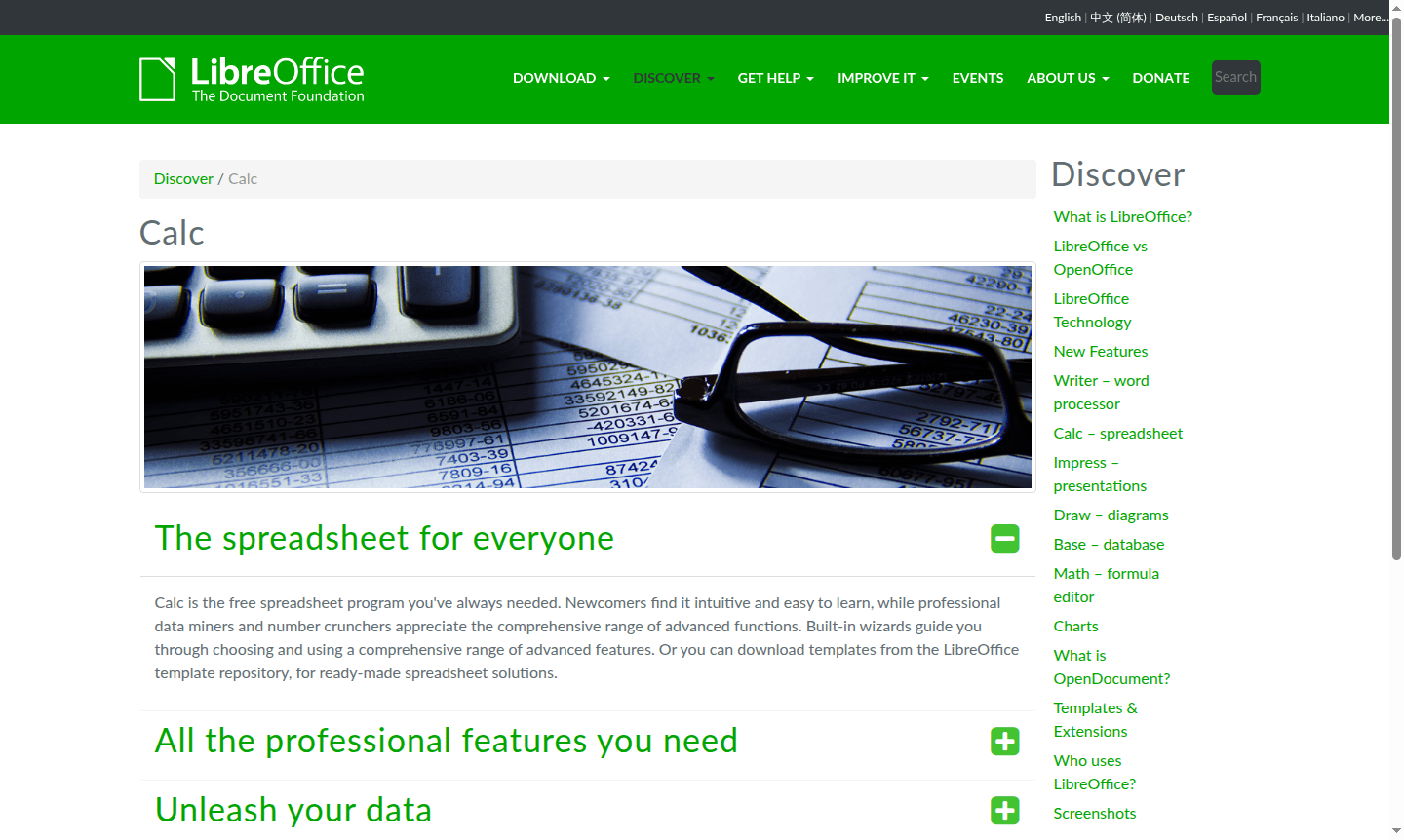 LibreOffice Calc interface thumbnail