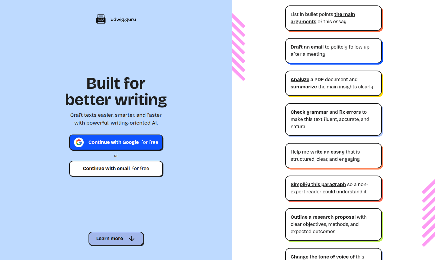 Ludwig tool interface thumbnail