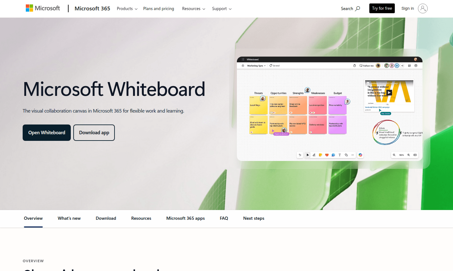 Microsoft Whiteboard thumbnail