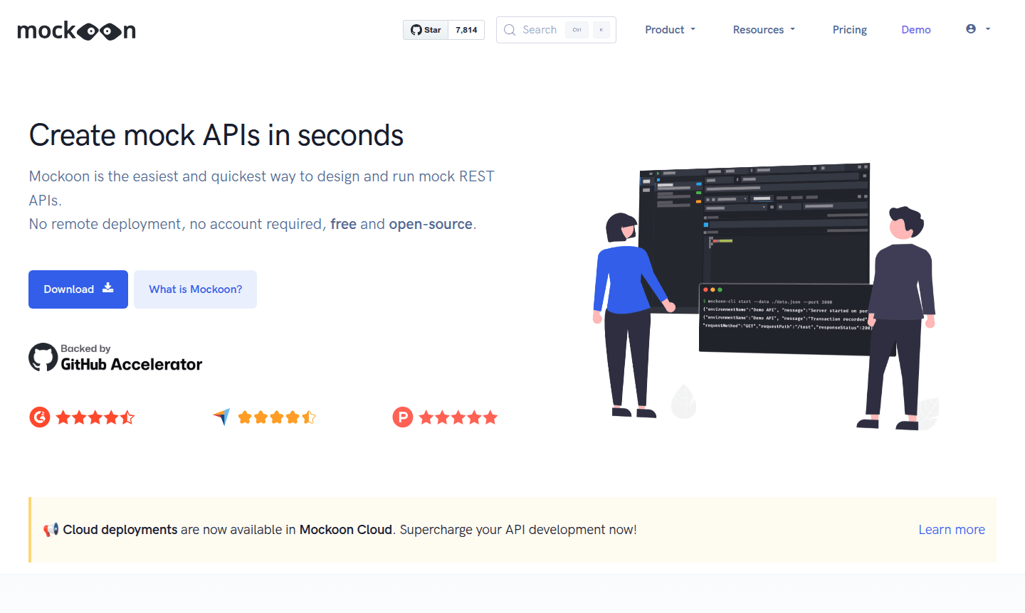 Mockoon application interface