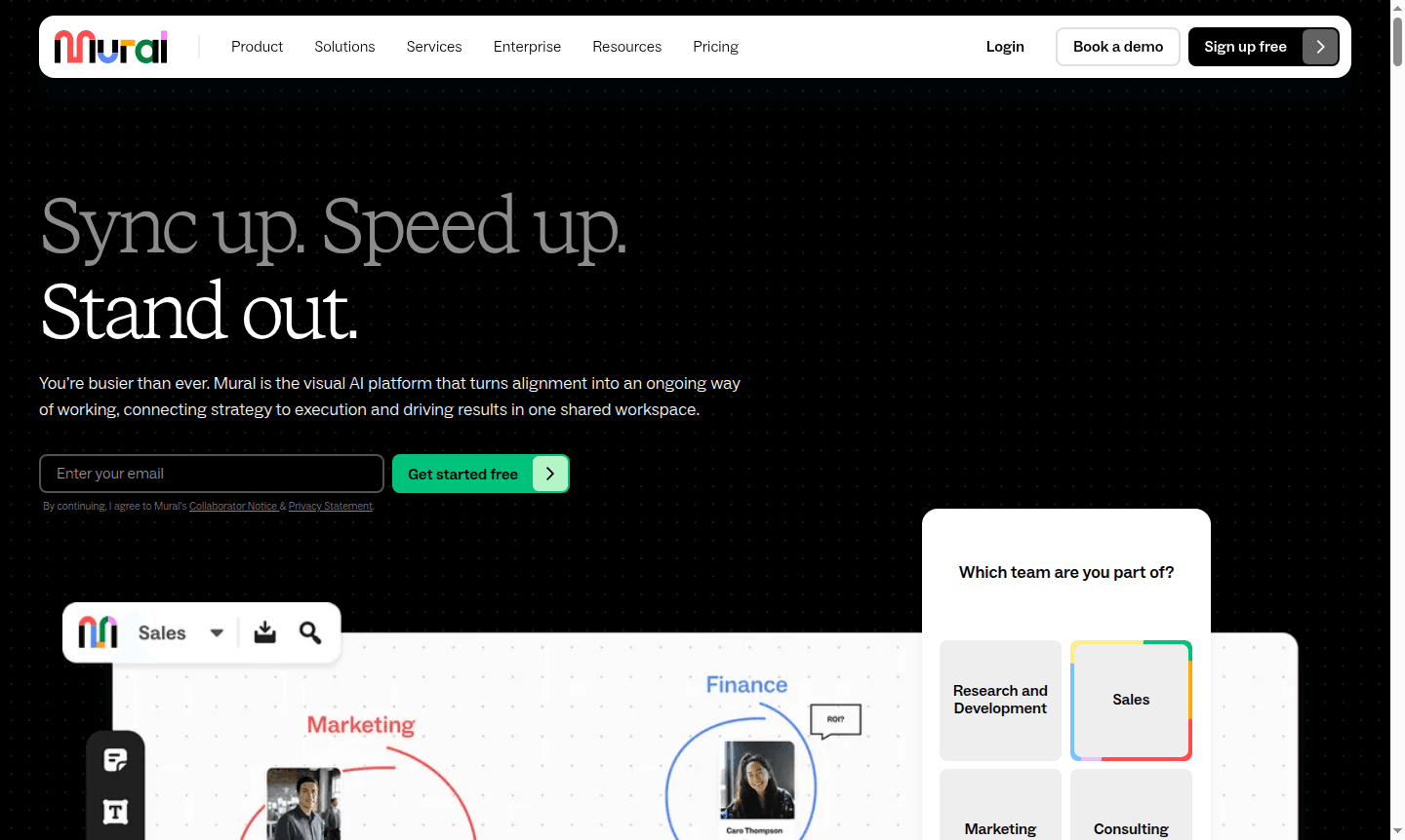 Mural platform interface