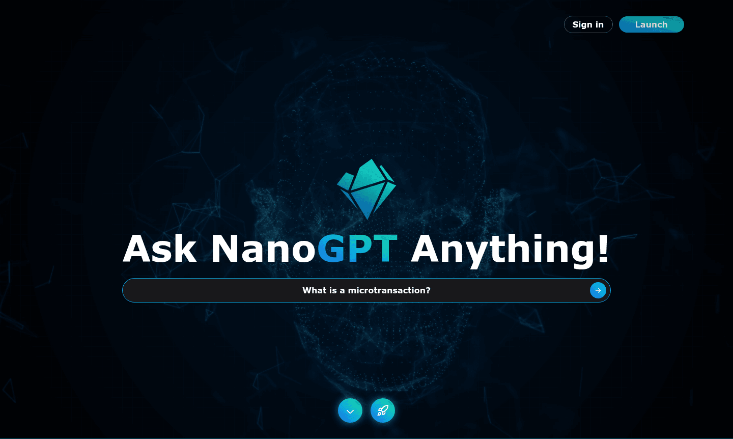 NanoGPT interface thumbnail