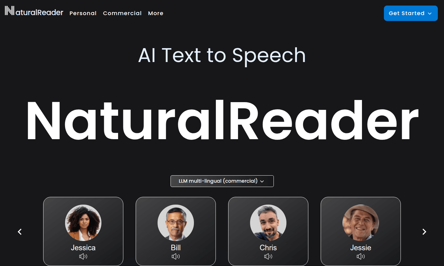 NaturalReader thumbnail showing text-to-speech interface