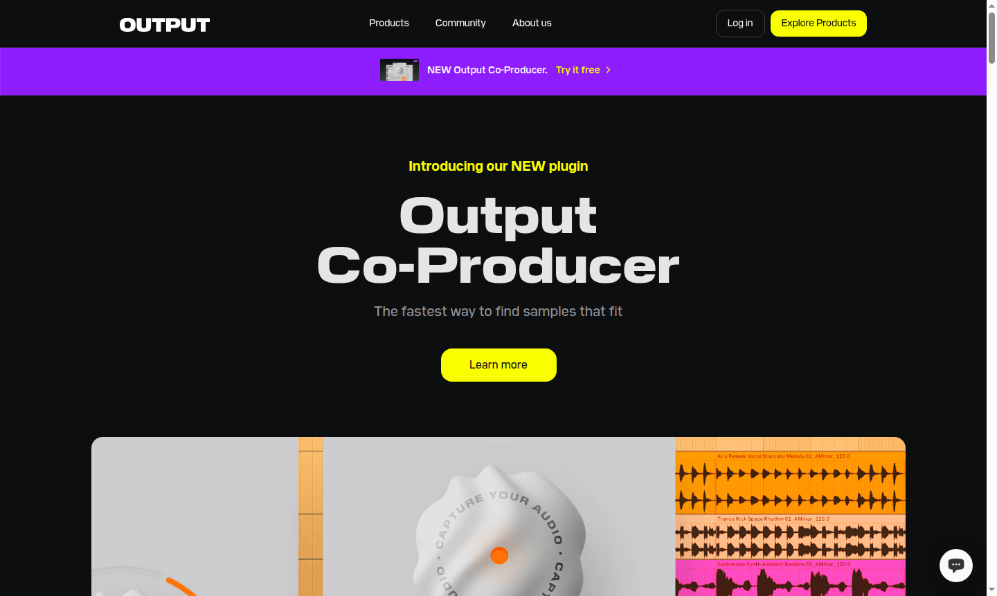 Output Co-Producer plugin interface