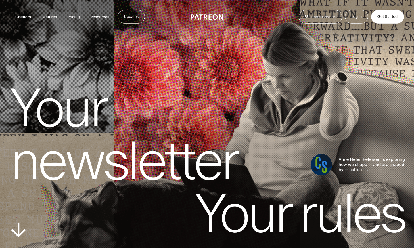 Patreon platform thumbnail