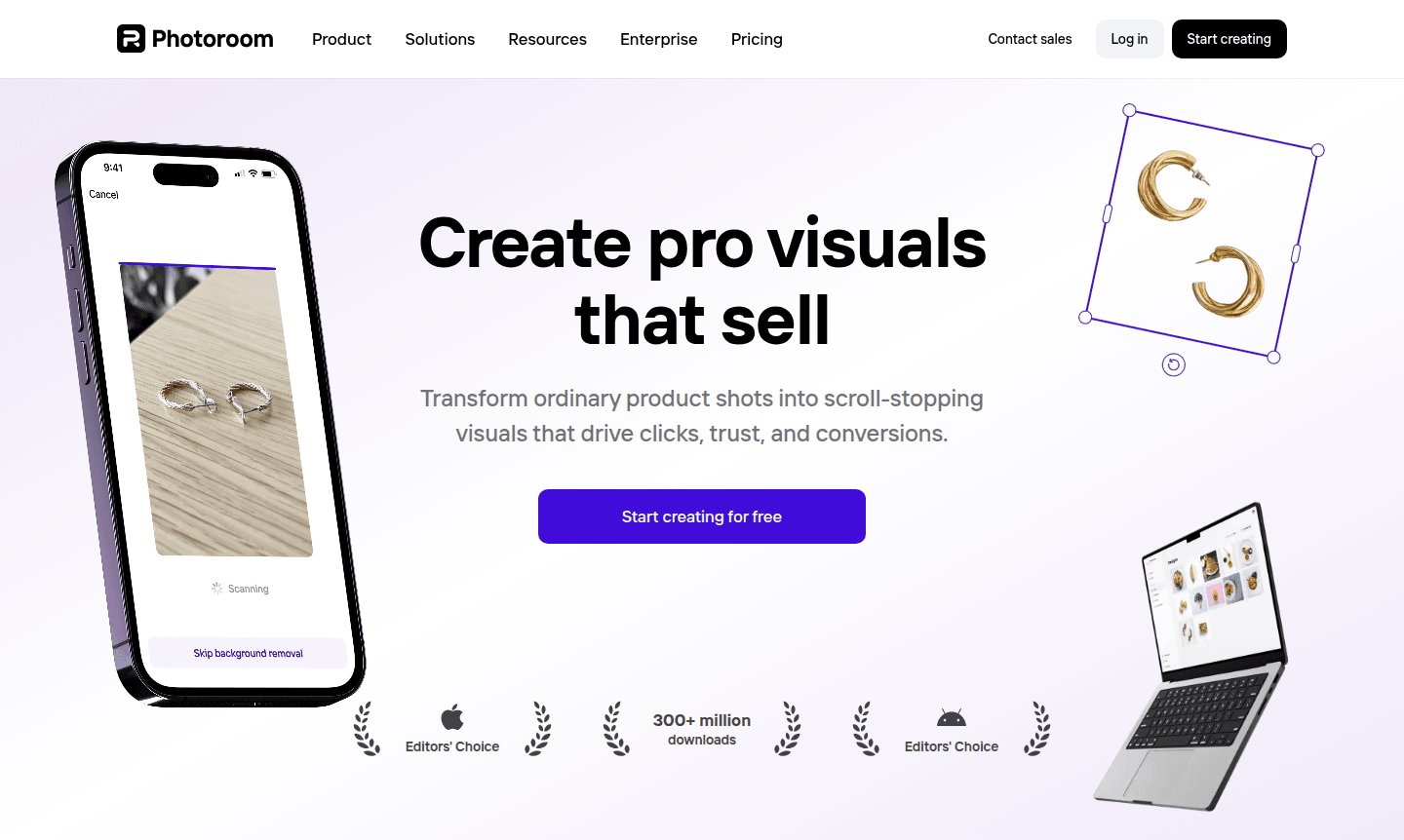 Thumbnail image for Photoroom photo editor
