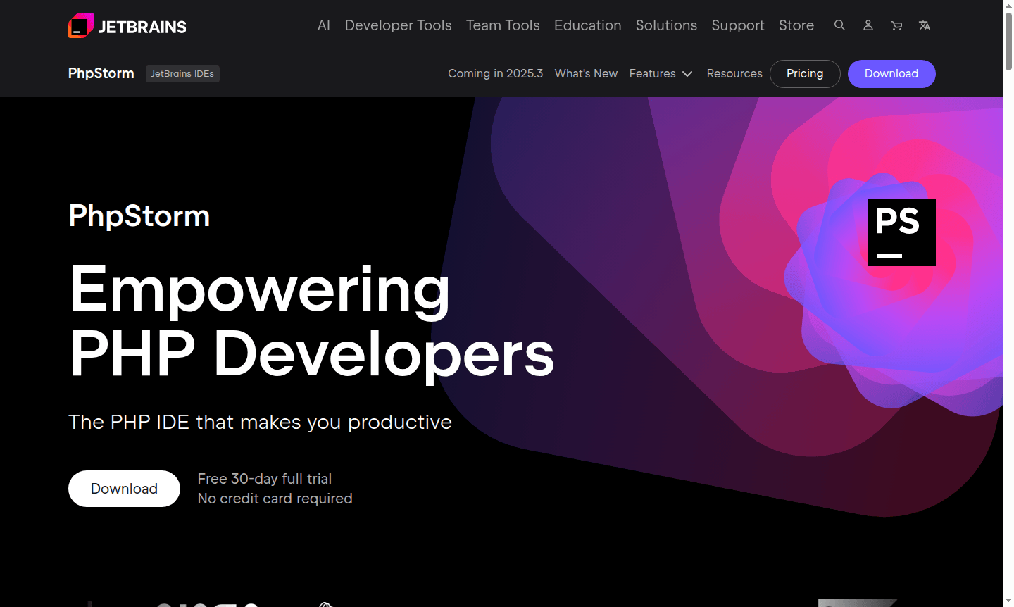 PhpStorm IDE Interface