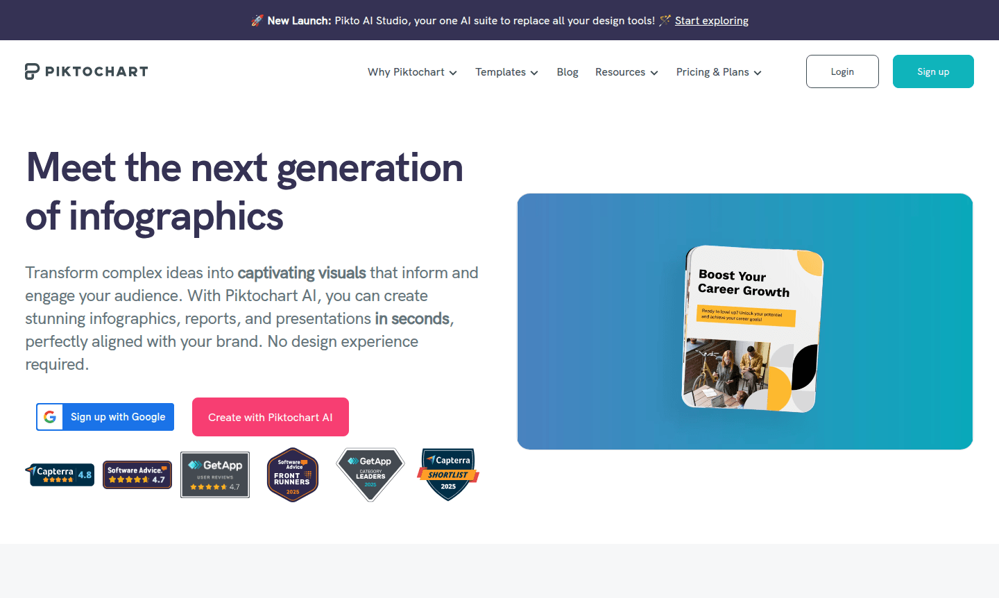 Piktochart AI thumbnail image