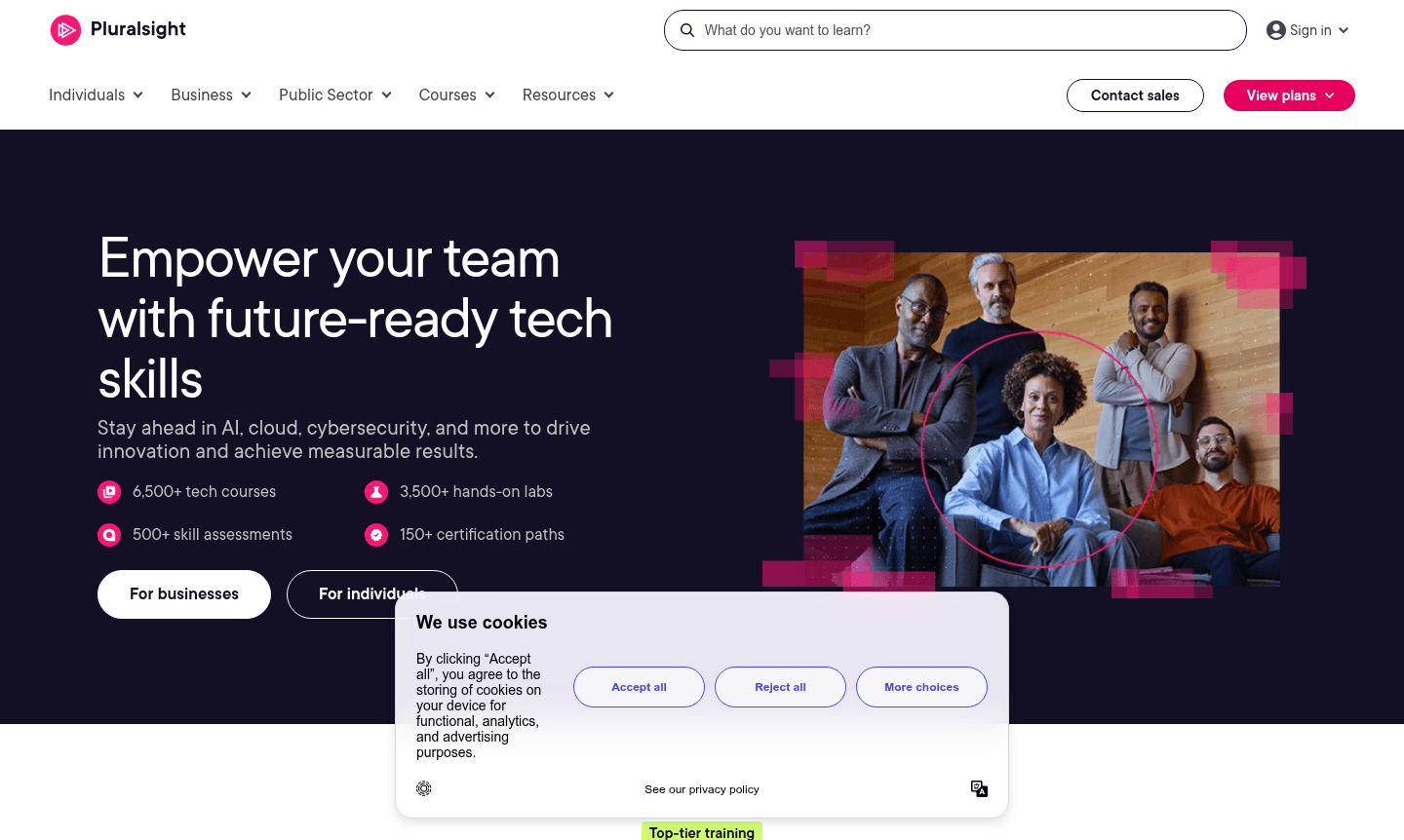 Pluralsight learning platform